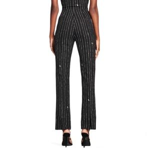 I.AM.GIA Dominique pinstripe pant black
